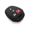 2 Pack Silicone Key Fob Cover For Toyota Corolla Camry Highlander Rav4 Sequoia Keyless Entry Remote Case Hyq12bdm Hyq12bel 