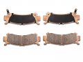 Superatv Front Sintered Brake Pads For 2019 Honda Talon 1000r 1000x 2020 1000x-4 Copper Extreme Durability Set Of 4 Excellent 