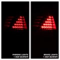 Acanii For Black Smoked 2005-2008 Dodge Magnum Led Tail Lights Brake Lamps 05-08 Left Right