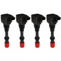 Ignition Coil Set For Honda Civic 1 3l 2003 2005 Uf-373 4 Pieces Replacement 30520pwa003 30520pwas01 C687 Igc0052 48685 U5097 