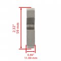 Caltric Primary Clutch Weight Bushing 10-66 Compatible With Polaris Rmk Khaos 800 2020