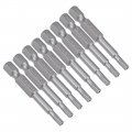 Uxcell 8 Pcs T15 Magnetic Torx Screwdriver Bits 1 4 Inch Hex Shank 2-inch Length S2 Security Tamper Proof Screw Driver Kit