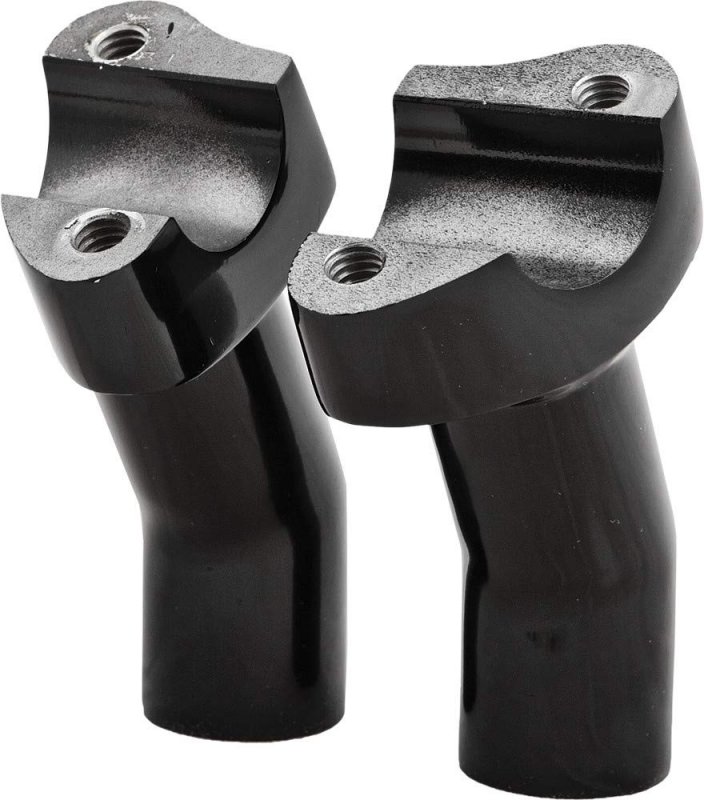 Harddrive 04-570 Black 3 5 Forged Handlebar Riser Pullback