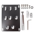 Front Bumper License Plate Tow Hook Mount Bracket For Infiniti G37 Q50 Q60 2008 2018 Includes Mounting And Spacers