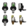 6 Transmission Solenoids For Mazda 2 3 5 Cx-7 Mpv Ford Focus Fiesta Replace 48420k-r 4f27e Fn4a-el