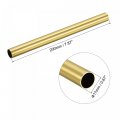 Uxcell Brass Round Tube 17mm Od 1mm Wall Thickness 200mm Length Pipe Tubing