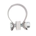 Motoku Pack Of 2 1 75 Stainless Steel Muffler Exhaust Clamp For Electra Glide Road King