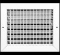 Adjustable Air Supply Diffuser Hvac Vent Cover Sidewall Or Ceiling Grille Register High Airflowa 10 W X 6 H White 