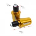 Nbvlkh Handle Bar Ends Grips Plug Cbr600f4 F4i 99-06600rr 03-141000rr 04-14 Cbr 1000 Rr 2004-2008 Cbr 600rr 2003-2013 Cbr 600
