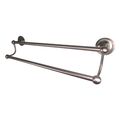Allied Brass 24 Double Towel Bar Satin Nickel 