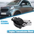 X Autohaux No 1322200048 Motor Mount Passenger Right Side For Smart Fortwo 1 0l L3 2008-2015 Metal Rubber Black