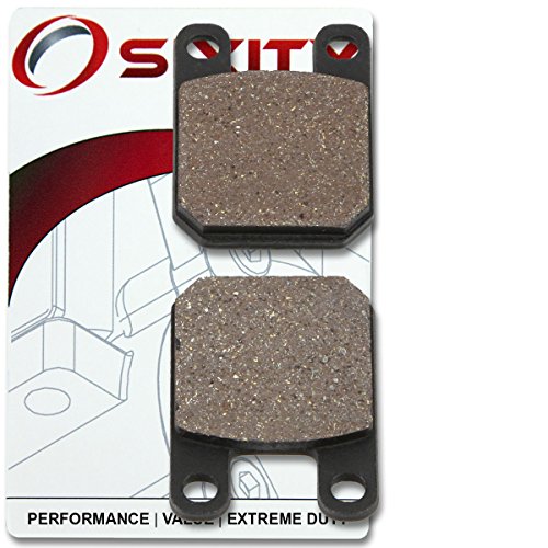 Sixity C6 Rear Ceramic Brake Pads For Derbi Sendar 50 2002-2005 Complete Set