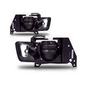 Winjet Wj30-0035-09 Clear Lens Fog Light Kit Honda Civic 2 Door Coup 3 Hatchback Only Wiring And Bezel Included 