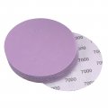 Uxcell 15pcs 5-inch Purple Sanding Discs 7000 Grits Hook And Loop Professional Aluminum Oxide Sand Paper Wet Dry Polish For