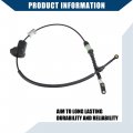 Hihaha No 5273214ag 5273214ad 5273214ae Outer Automatic Transmission Gearshift Control Cable For Chrysler 200 2011-2014 Dodge