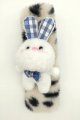 Seemehappy Furry Car Seatbelt Covers For Adults Cute Animal Pad Shoulder Neck Cushion Protector Accessories White Bunny