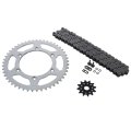 1992 1995 Suzuki Rm125 Chain And Sprocket Kit 520 112l O Ring With Stainless Steel 12 Tooth Front 49 Rear Sprockets