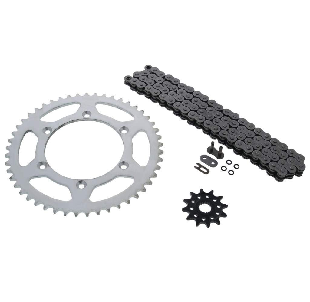 1992 1995 Suzuki Rm125 Chain And Sprocket Kit 520 112l O Ring With Stainless Steel 12 Tooth Front 49 Rear Sprockets