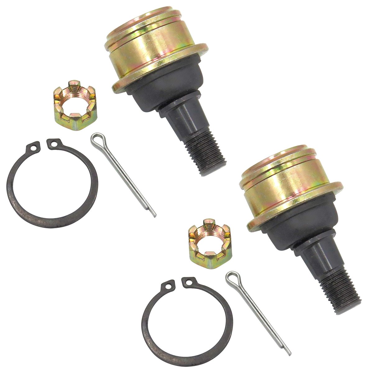 Two Upper Or Lower Ball Joints For Yamaha Bruin 350 Yfm350 2x4 4x4 2004-2006