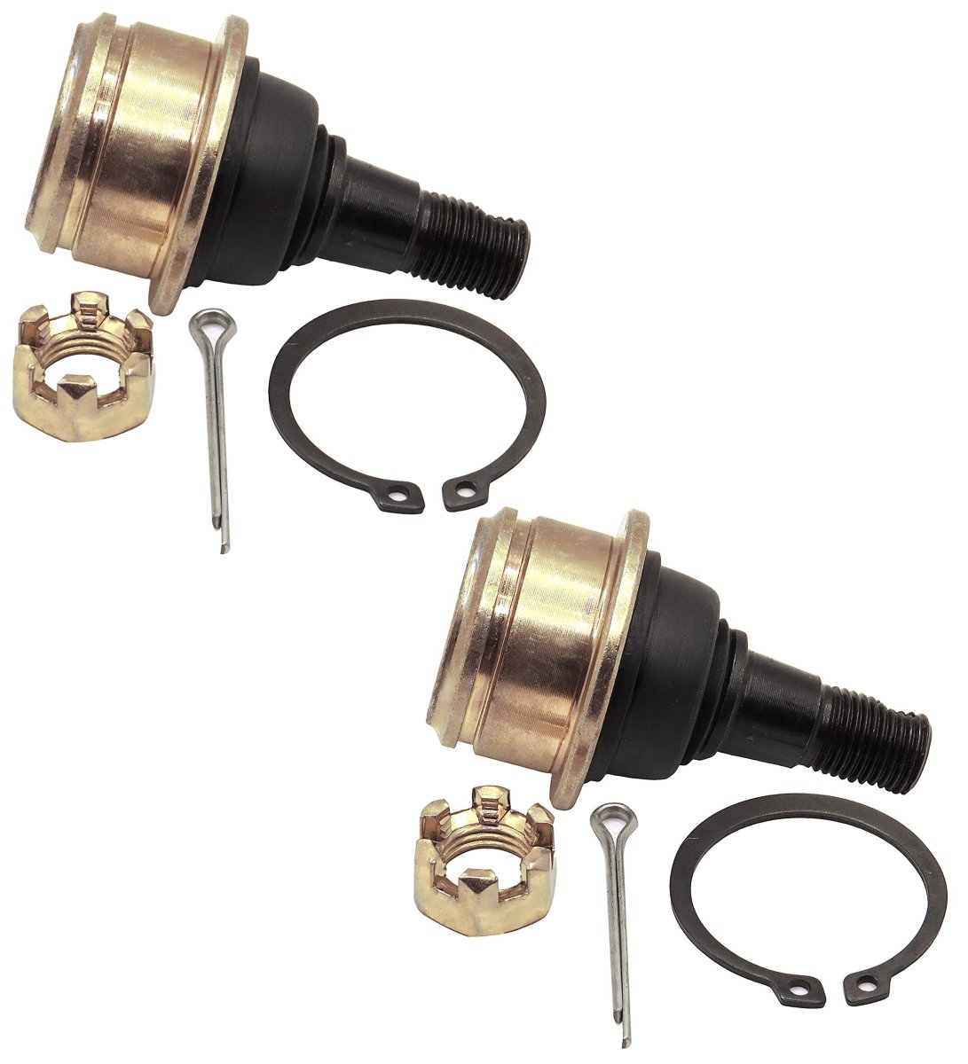 Two Upper Or Lower Ball Joints For Yamaha Bruin 350 Yfm350 2x4 4x4 2004-2006