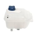 Engine Coolant Recovery Tank For Audi A6 1995 1996 1997 Black Plastic With Blade Terminal Female Round Connector Male 