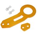 Universal Jdm Aluminum Racing Sturdy Towing Rear Tow Hook Kit Anodized Gold 