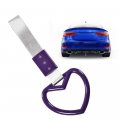 Jdm Tsurikawa Ring Heart Subway Train Bus Car Handle Hand Straps Drift Charm Rear Bumper Warning Purple 