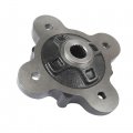 Wflnhb Rear Wheel Hub Machined Black Replacement For Polaris Ranger 570 900 1000 5142964-067 5137431-067