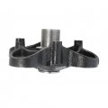 Wflnhb Rear Wheel Hub Machined Black Replacement For Polaris Ranger 570 900 1000 5142964-067 5137431-067