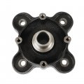 Wflnhb Rear Wheel Hub Machined Black Replacement For Polaris Ranger 570 900 1000 5142964-067 5137431-067
