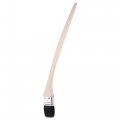 Uxcell Bent Radiator Paint Brush 17 Length 2 Width Bristle With Long Wood Handle For Wall Treatment Black