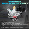 Uxcell Rear Left Side Power Door Lock Actuator Motor For Jeep Grand Cherokee 2005 2006 2007 2008 2009 2010 No 55113375aa