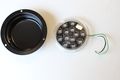 4 Led Round Flush-mount Stop Turn Tail Light Red 5 3 8 Clear Lens 2 Pairs Dw25105c-r 