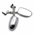 Httmt Mt091- Mini Mirrors Compatible With Cbr 600rr Kawasak Ninja 636 Zx6r Yamah Yzf R6 R1 Chrome