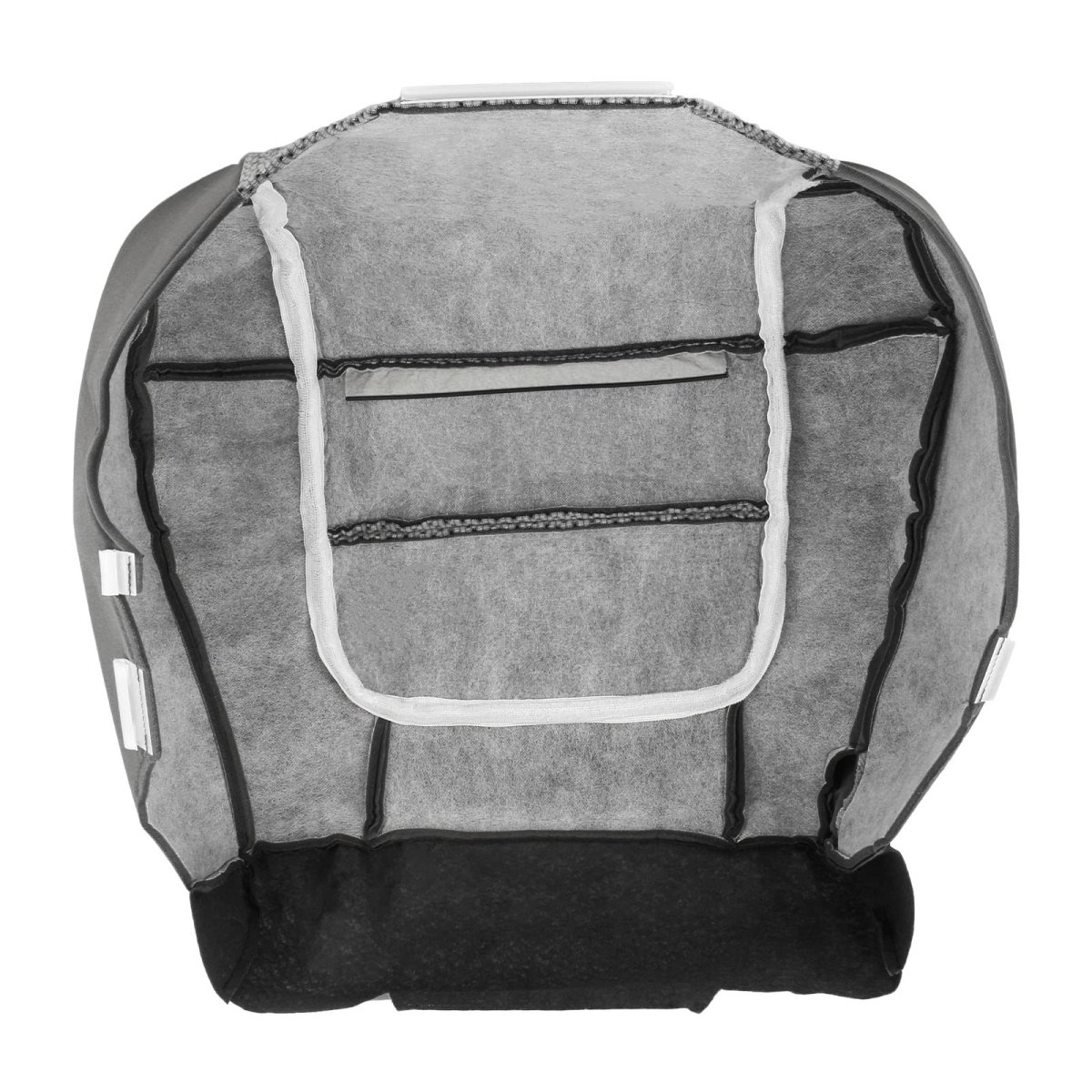 Driver Bottom Cloth Seat Cover For Ford F150 Xlt 2001 2002 2003 Dark Graphite Gray Fits Single Cab And Super Crew Power Or