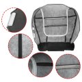 Driver Bottom Cloth Seat Cover For Ford F150 Xlt 2001 2002 2003 Dark Graphite Gray Fits Single Cab And Super Crew Power Or