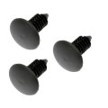 Panel Retainers For Cadillac Eldorado 1992 1993 1994 Black Plastic 0 71 In Head Diameter 15 Hole Size 3 Pieces 11569768 