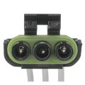 Electrical Connector For Chrysler Tc Maserati 1990 1991 Plastic Male Pin Terminal Push On Attachment 7 In Harness 3 Wires 