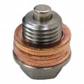 Stainless Steel Sump Drain Nut Bolt Set 1x M14x1 5 Magnetic Oil Plug With 5x Gaskets Universal For Most Cars Fit Ford