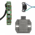 Caltric Stator With Regulator Pulse Pickup Coil Compatible Kawasaki Mule 4000 Kaf620 2009-2021