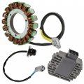 Caltric Stator With Regulator Pulse Pickup Coil Compatible Kawasaki Mule 4000 Kaf620 2009-2021
