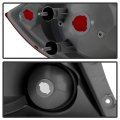Acanii For 2005-2010 Chevy Cobalt 4-door Sedan Red Smoke Tail Lights Brake Lamps Replacement Driver Passenger Side
