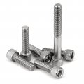 M8 1 25 X 40mm Socket Head Cap Screws 304 Stainless Steel Allen Drive Full Thread Bright Finish Machine Bolts 10 Pieces 