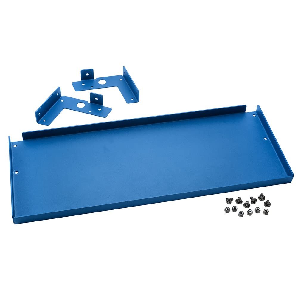 8 In Tray For Pack Rack Plus Steel Storage Shelf Nail Guns And Drills 75 X 22 1 With Reversible Mounting Brackets