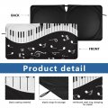 Car Front Windshield Sunshade Shade Visor Truck Music Note Piano Heat Protection Sedans Sun Blocker