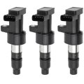 Ignition Coils Set Of 3 For Jaguar S-type 0l V6 2002-2008 And X-type 2 5l Replaces Uf435 5c1399 178-8287 E915 52-1750 Ic555 