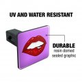 Seductive Luscious Bite Biting Lip Tow Trailer Hitch Cover Plug Insert