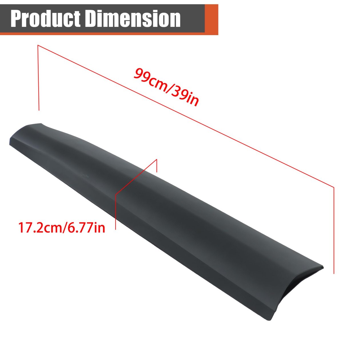 Front Left Driver Lower Side Door Molding Trim Panel Black For Corolla Cross 2022 2023 2024 Replacement 75074 0a041