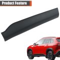 Front Left Driver Lower Side Door Molding Trim Panel Black For Corolla Cross 2022 2023 2024 Replacement 75074 0a041