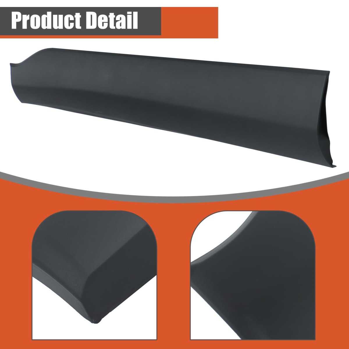 Front Left Driver Lower Side Door Molding Trim Panel Black For Corolla Cross 2022 2023 2024 Replacement 75074 0a041